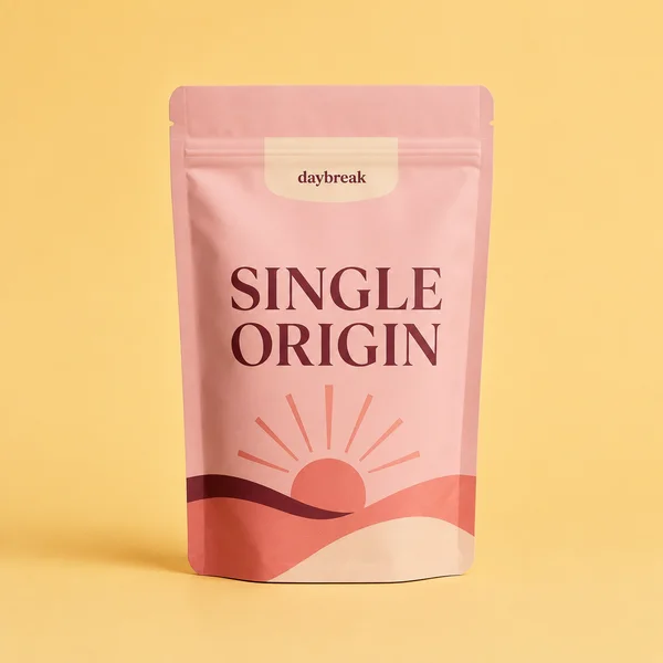 Daybreak single origin coffee bag